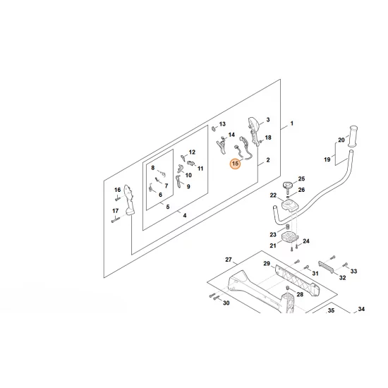 STIHL  Wiązka kabli FA03 440 3001